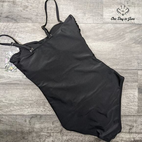 Smismivo Ruched One Piece Swimsuit Size S - Picture 4 of 4